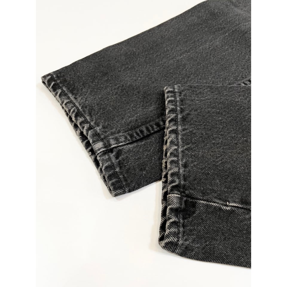 「usa製」90s Levi's 550 ブラックデニムパンツ 38/30 xx 90s USA製 Levi's 550 ブラックデニムパンツ W31L32 | 古着屋 Uan