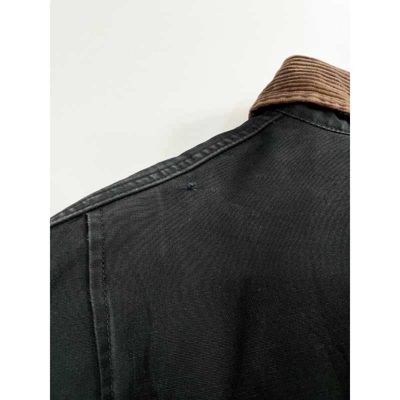 1990s RALPH LAUREN ブラックデニム ハンティングジャケット 1990s RALPH LAUREN ブラックデニム ハンティングジャケット