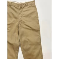 60s US ARMY KHAKI TROUSERS Size W33L31→W32L30.5