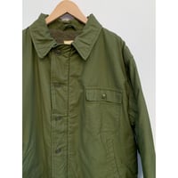 60s US NAVY A-2DECK JACKET Size XLARGE