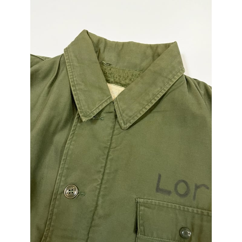 80s US NAVY A-2 DECK JACKET Size LARGE | KORDS