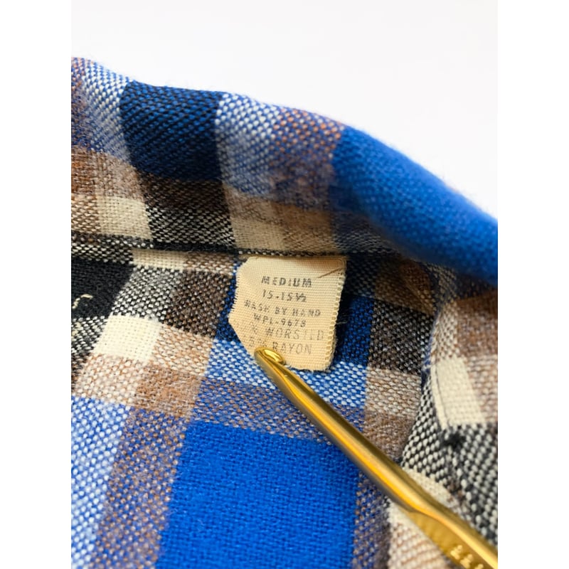 60s ARROW WOOL SHIRT MADE IN USA 🇺🇸 Size M | KORDS 