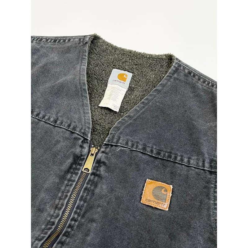 限*！様 90s Carhartt ベスト VQ1882 CHT Medium 90s carhartt 