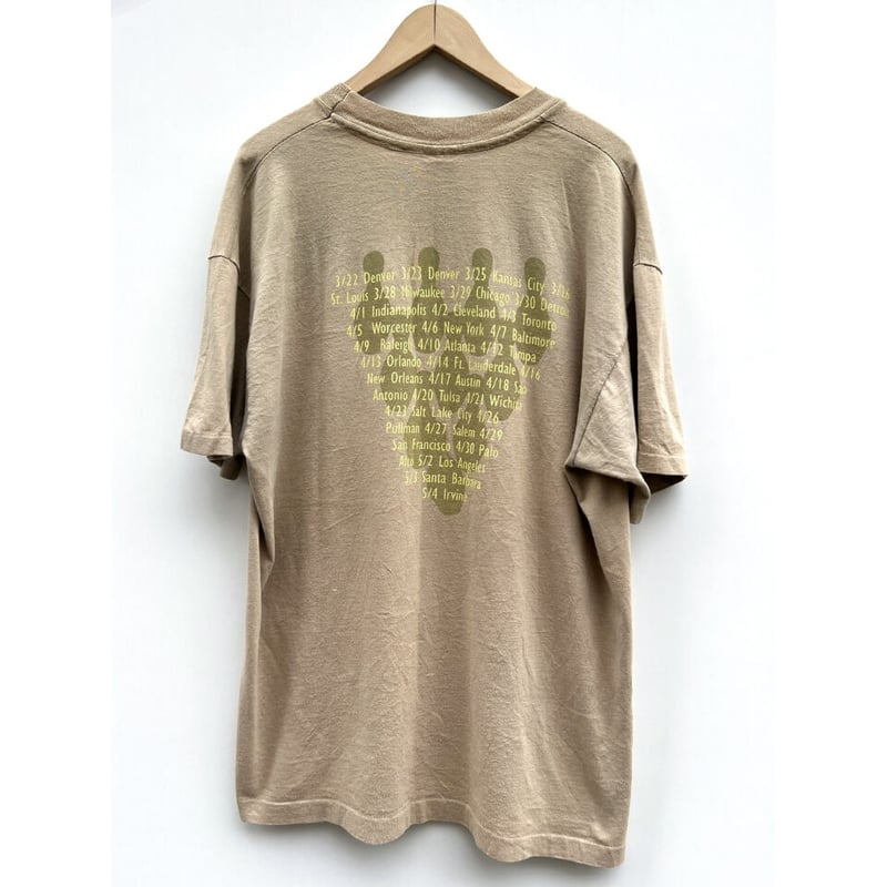 90s Foo Fighters USA製 ロックバンドTシャツ 90年代 フー・ファイターズ バンT 音楽 ミュージック イラスト