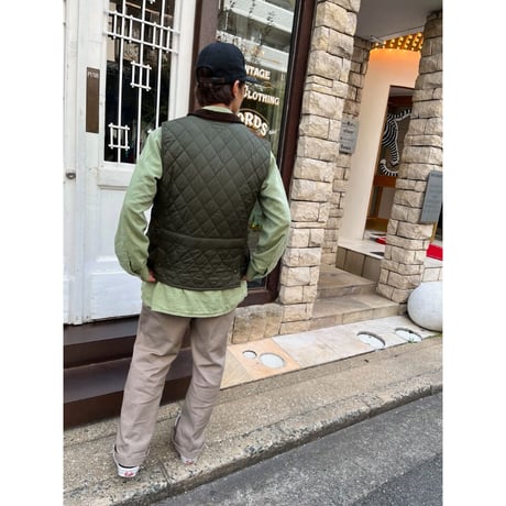 00s Ralph Lauren QUILTING VEST Size L