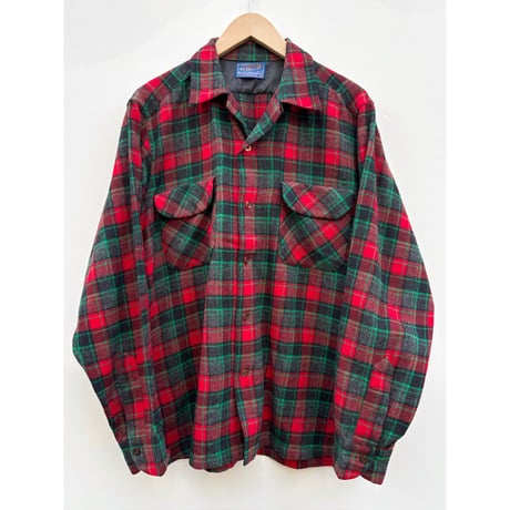 60s PENDELTON WOOL SHIRT MADE IN USA🇺🇸 Size M