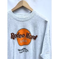 90s "DEAD STOCK" RODEO HARD Tee MADE IN USA🇺🇸  Size XL