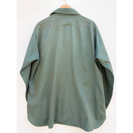 70s ARROW OPEN COLLAR SHIRT Size L