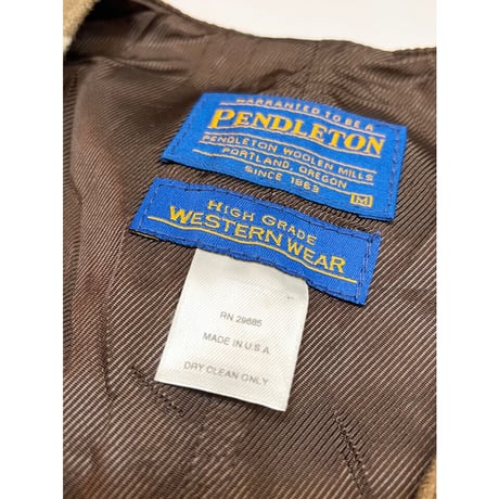 90s PENDELTON WOOL VEST MADE IN USA 🇺🇸 Size M