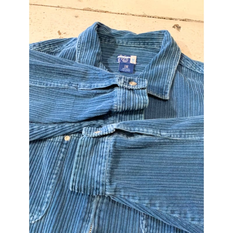 90s VENEZIA JEANS FULLZIP CORDUROY SHIRT Size X 90s VENEZIA JEANS FULLZIP CORDUROY SHIRT Size X