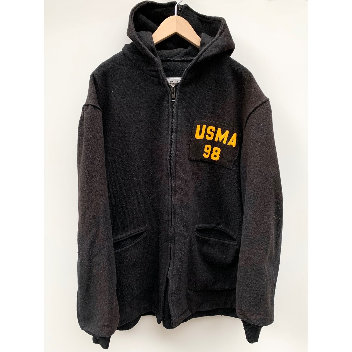 ヴィンテージ USA アメリカ軍実物 USMA 89 カデットコート 美品 米軍 実物 USMA カデットコート 40R ミリタリーパーカー 官