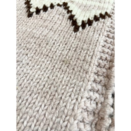 60s COWICHAN SWEATER Size M程