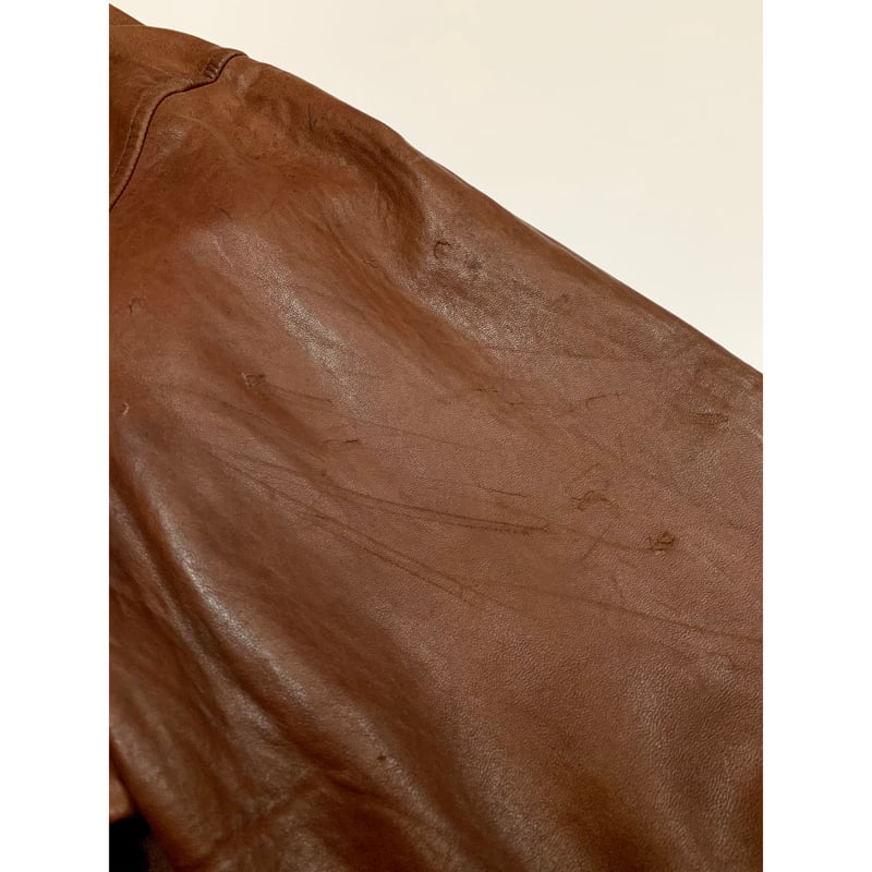 90s Ralph Lauren LEATHER JACKET Size XXL | KORDS