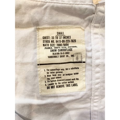 78s US ARMY SNOW PARK Size SMALL