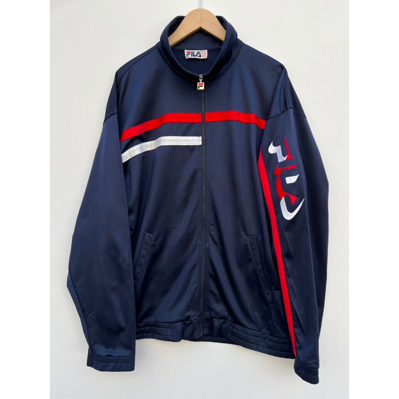 80s FILA TRACK JACKET MADE IN ITALY 🇮🇹 Size XXL