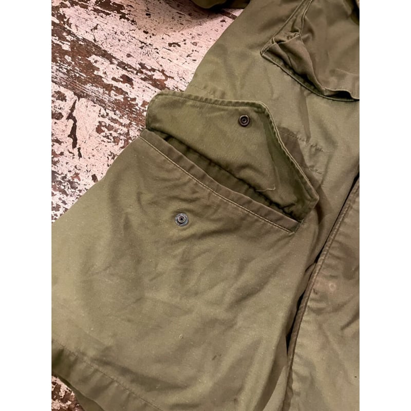 70s US ARMY M-65 FIELD JACKET WITH LINER Size M