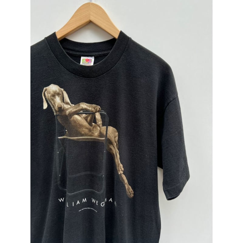 トップス L William Wegman Dog Tee Black L William Wegman Dog Tee Black | WAGENTYPEII