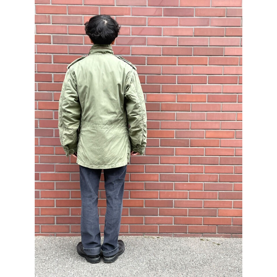 70s US ARMY M-65 FIELD JACKET WITH LINER Size M