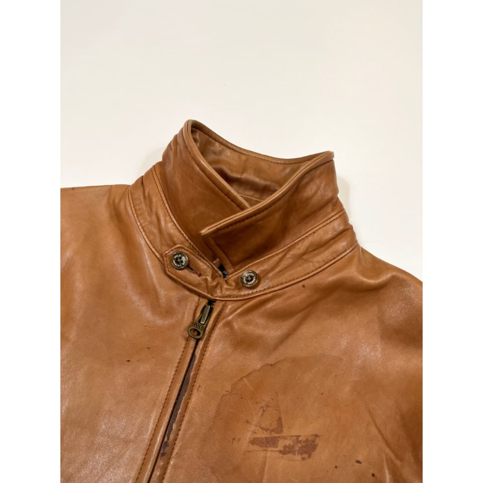 Ralph Lauren 革ジャン　Sサイズ 90s Ralph Lauren LEATHER JACKET Size S | KORDS