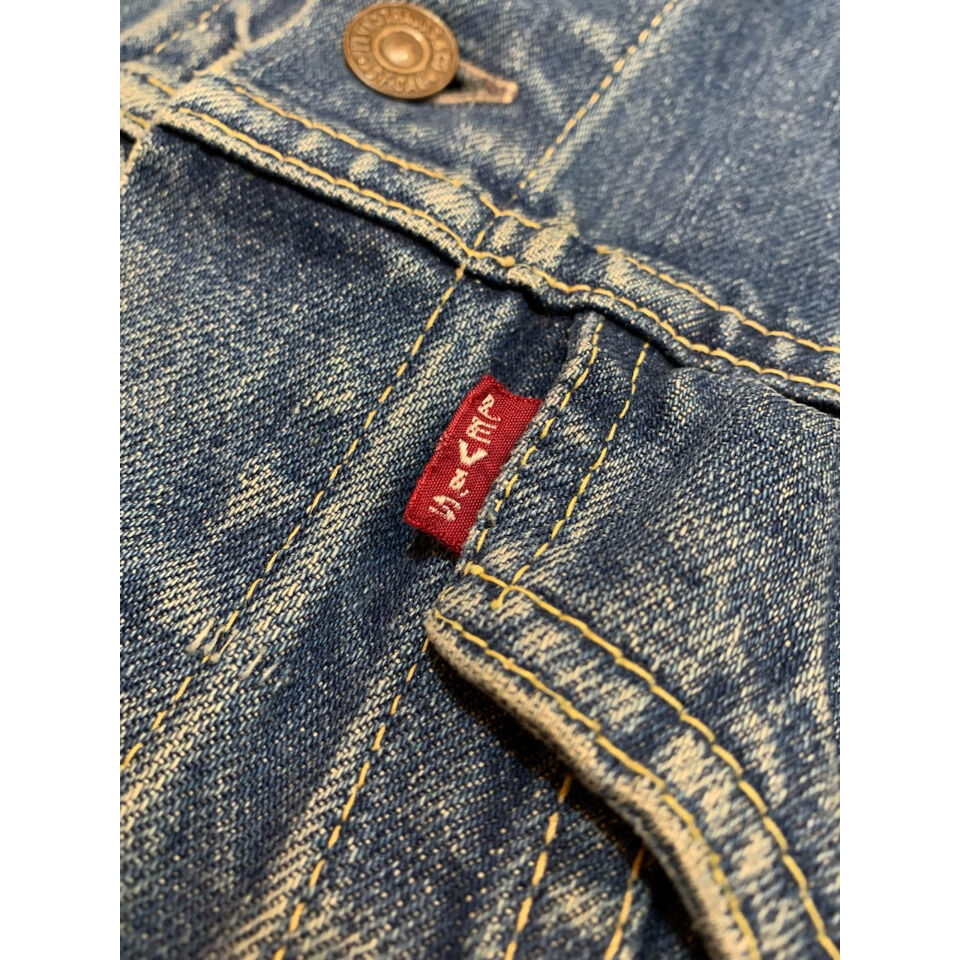 Levi's 557 For COWBOYS Made In USA Vintage 36x31 Dark Wash