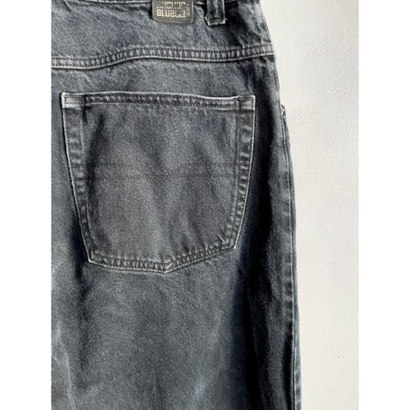 anchor blue black denim w33×L30 後染めbuggy 90s ANCHOR BLUE 