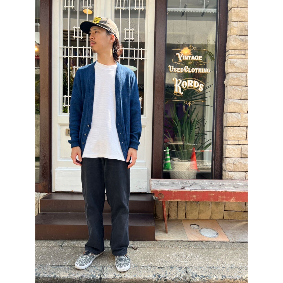 80s PURITAN ORLON ACRYLIC CARDIGAN MADE IN USA