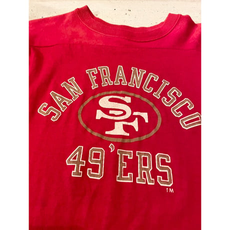 80s Champion Foot ball Tee MADE IN USA 🇺🇸 Size S