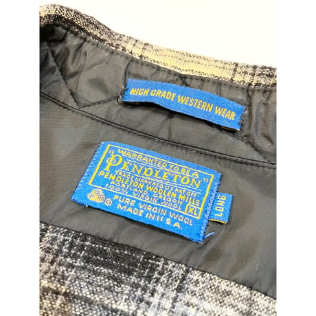 70〜80s PENDELTON WOOL WESTERN SHIRT MADE IN USA 🇺🇸 Size XL-LONG