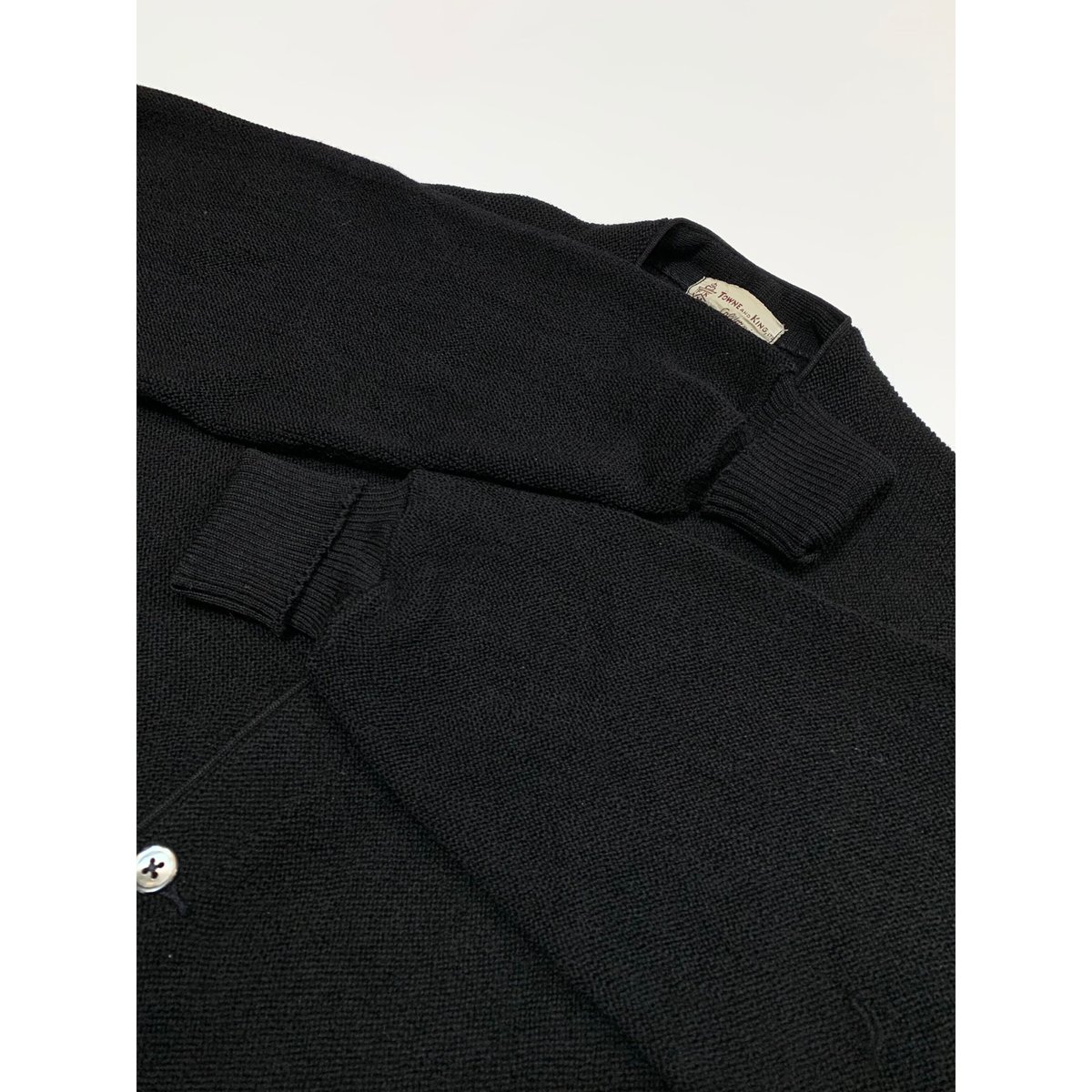 50〜60s TOWNE and KING WOOL CARDIGAN MADE IN USA