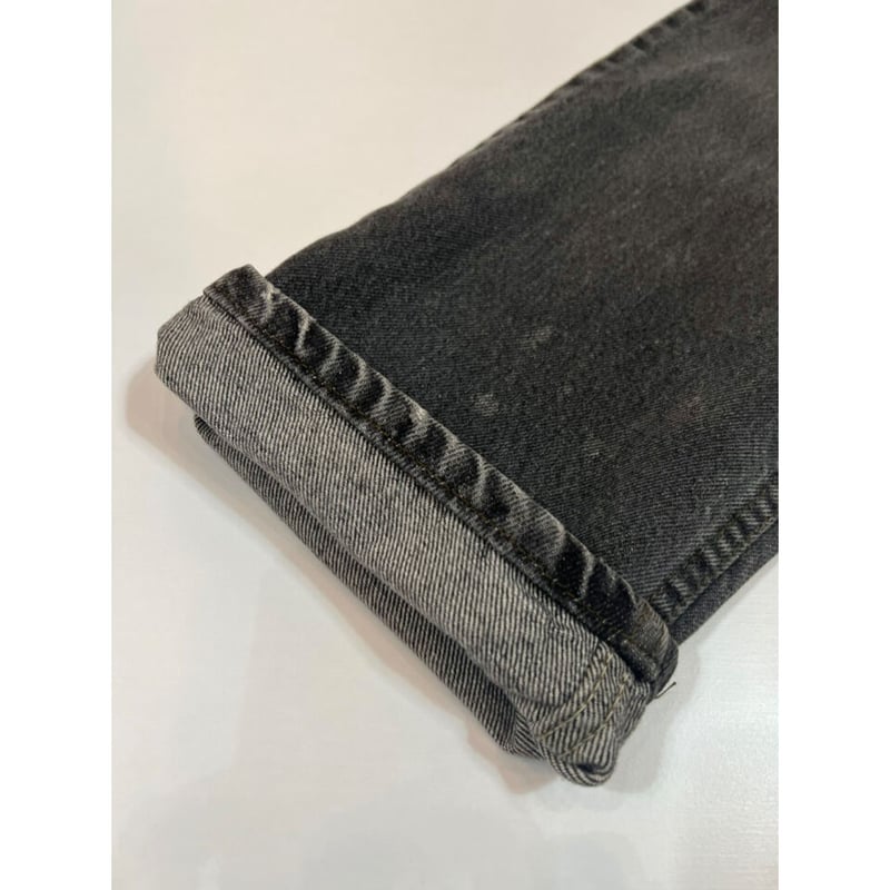 80s Levi's 509-0259 BLACK DENIM PANTS MADE IN U