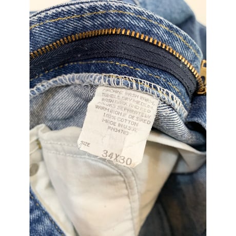 90s Lee 200 DENIM PANTS MADE IN USA🇺🇸 Size W34L30→W33L28