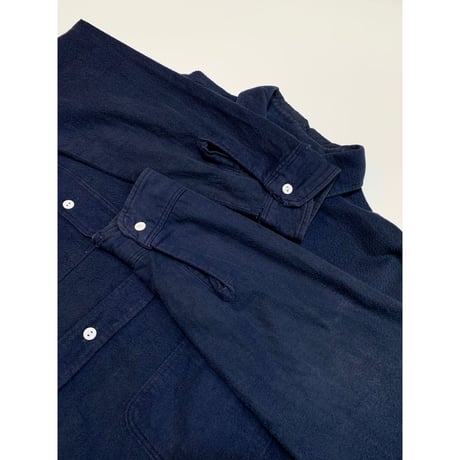70s BIGMAC "ONE COLOR LABEL" CHAMOIS CLOTH SHIRT Size XL