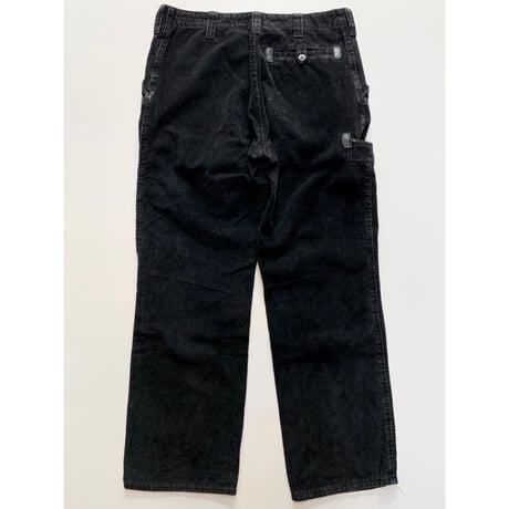 80s GERMANY WORK CORDUROY LOGGER PANTS Size W34L30