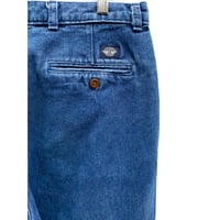 90s DOCKERS DENIM SLACKS MADE IN USA 🇺🇸 Size W32L34→W32L33