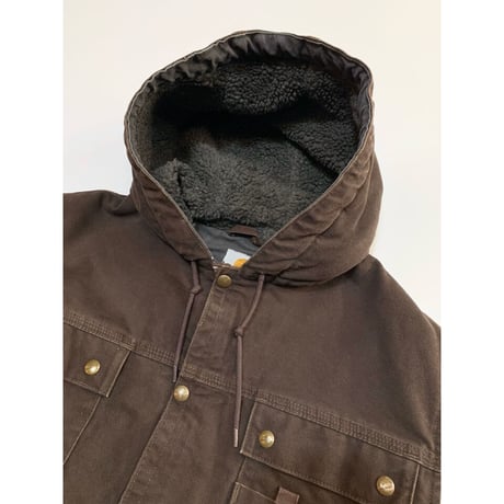 00s carhartt DUCK VEST HOODIE Size XL