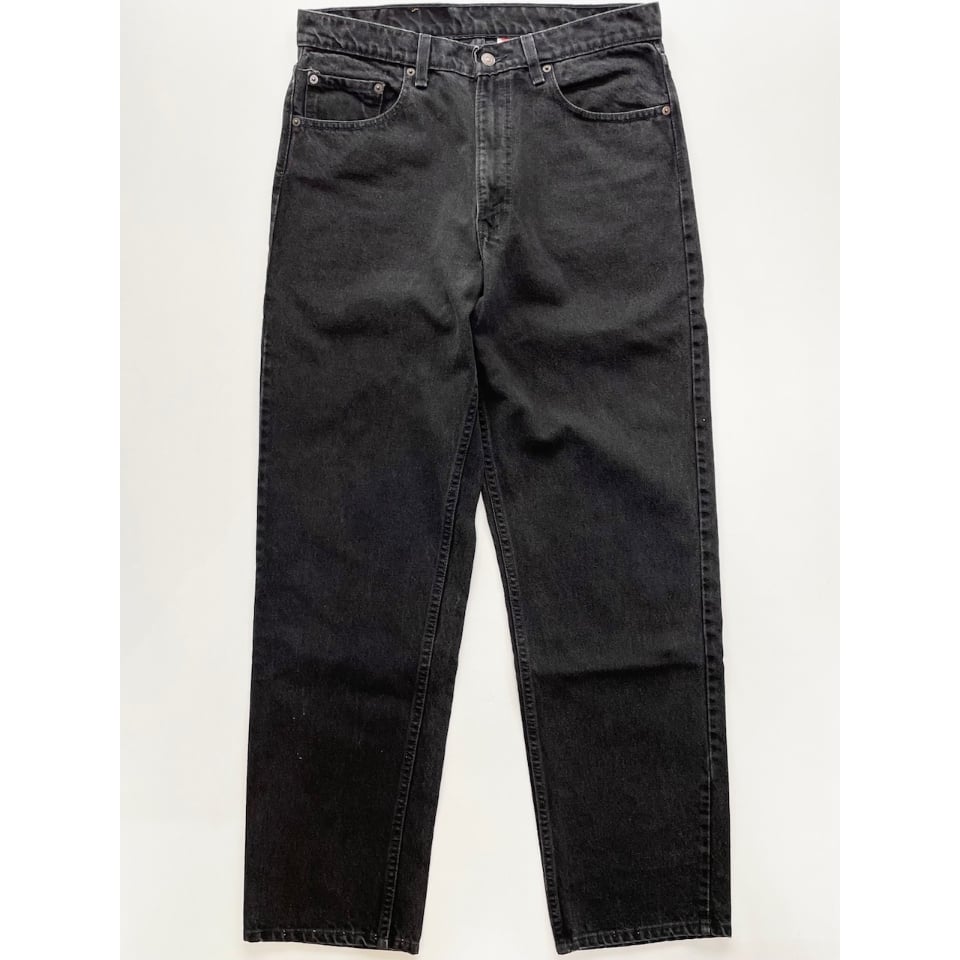 90s カナダ製 USA企画 ブラックデニム リーバイス 560 W34 L32 90s カナダ製 Levi'sリーバイス 550 ブラック デニムパンツ 11
