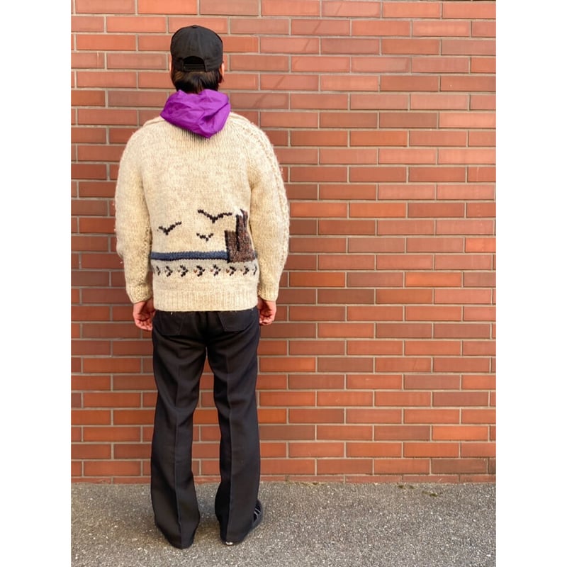 80s Eddie Bauer COWICHAN SWEATER Size S | KORDS