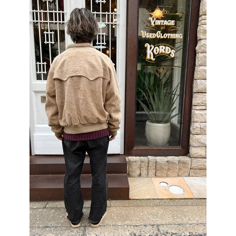 90s Ralph Lauren SUEDE HARRINGTON JACKET Size L