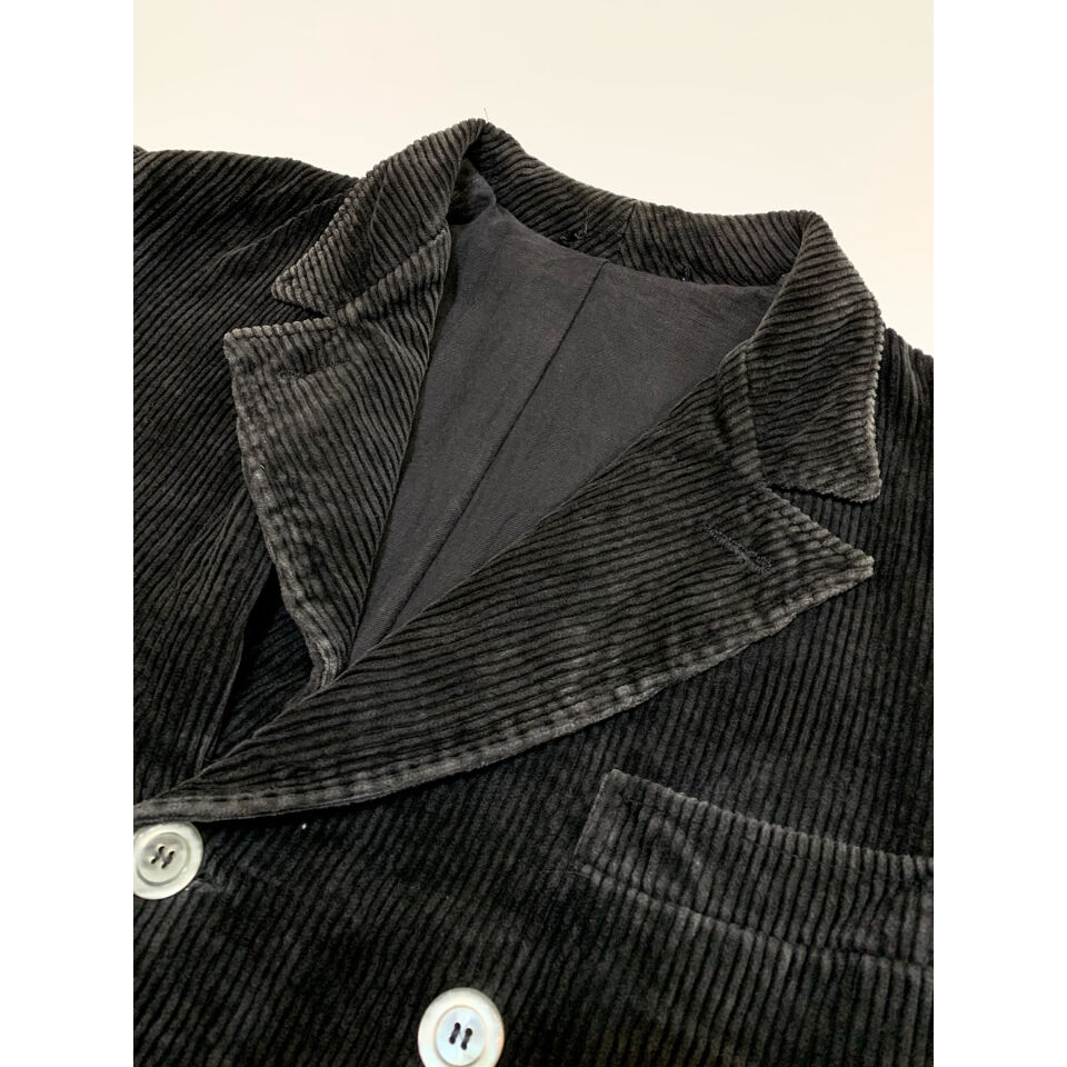 80s GERMANY WORK DOUBLE BREASTED CORDUROY JACKE