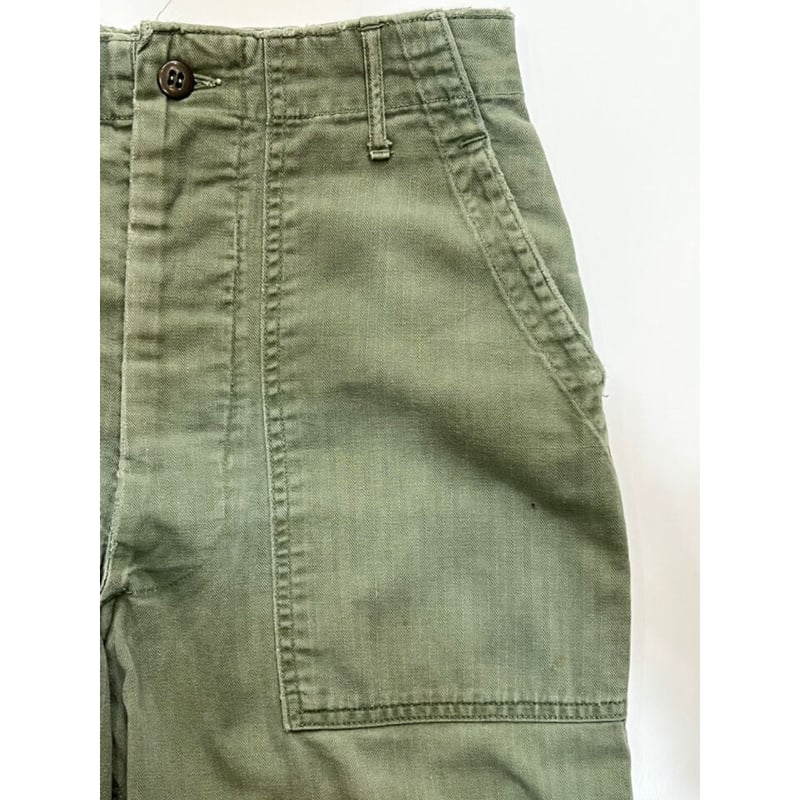 50s US ARMY M-47 HBT BAKER PANTS Size W30L25 | 50s US ARMY M-47 HBT BAKER PANTS Size W30L25 |