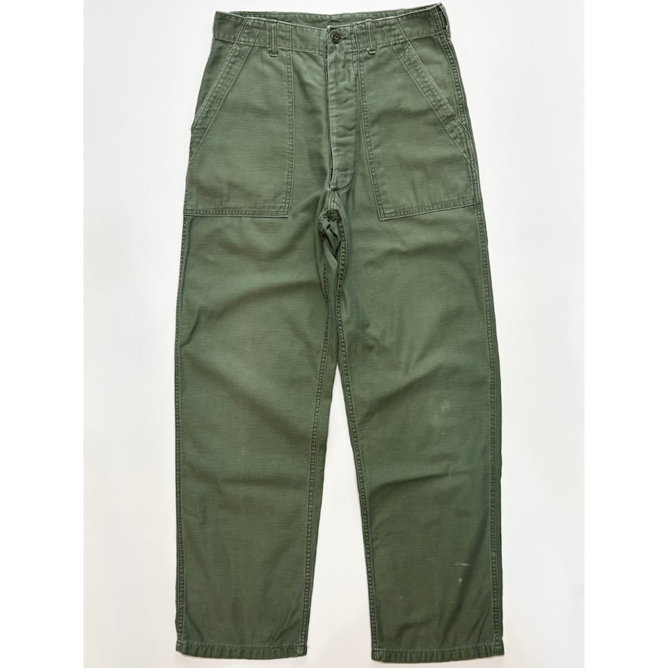 US ARMY ベイカーパンツ 60s コットンサテン OG-107 32×31 35c7cebe5838f80ffd96852512fa30