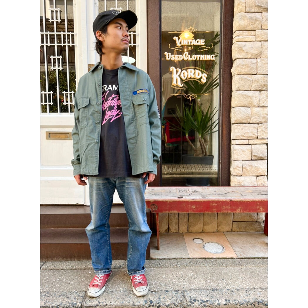 50s ビンテージ USAF SHADE 509 ユーティリティーシャツ 50s ヴィンテージ ビンテージ USAF SHADE 509 ユーティリティー