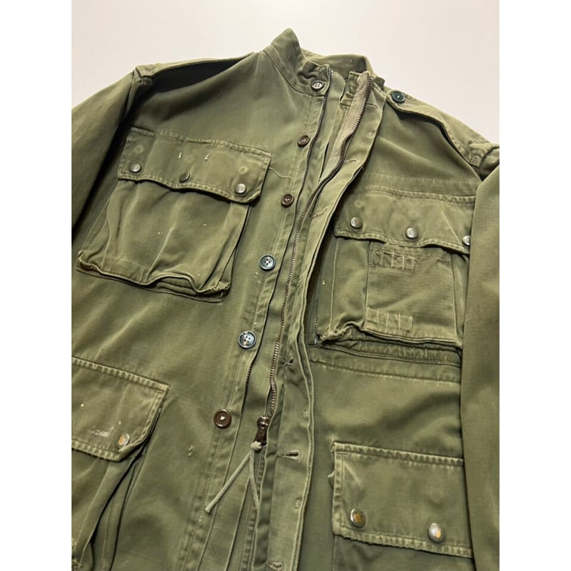 60s FRENCH MILITARY PARATROOPER JACKET Size L程