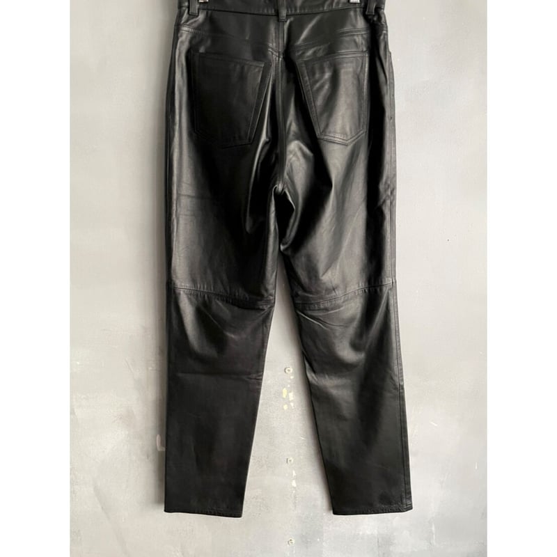 00s JONES NEW YORK LEATHER PANTS Size W29L30 | 