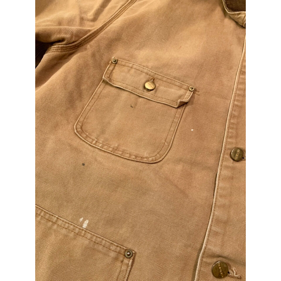 70s carhartt DUCK CHORE COAT MADE IN USA 🇺🇸 Siz 70s carhartt DUCK CHORE COAT MADE IN USA 🇺🇸 Siz