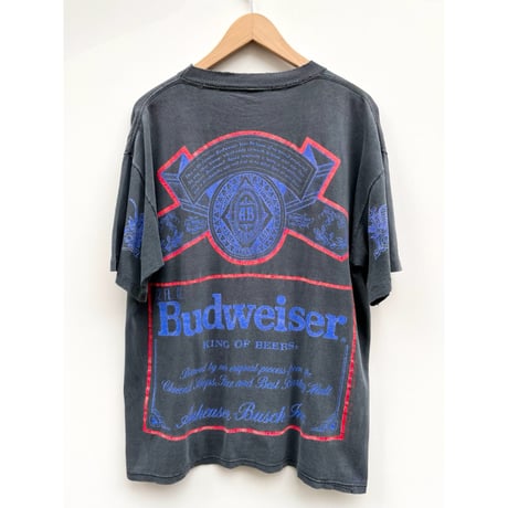 90s "Budweiser" PRINT Tee Size XL程