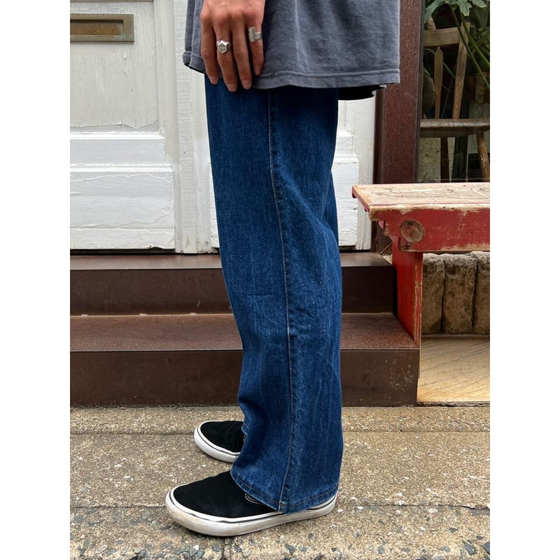 希少 80’s Levi’s 549 ブラックデニム USA製　42TALON 7922 リーバイス 549 ブラックデニム USA製 先染め W32 - メルカリ