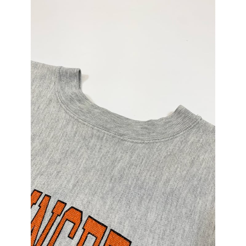 XXL 80s 染み込み Champion プリンストン リバースウィーブ 80s USA製 Championチャンピオン PRINCETON 染み込みプリント
