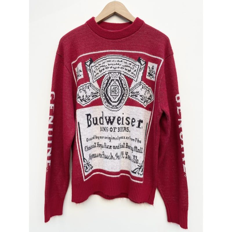 トップス 70s Budweiser knit 70s Budweiser knit
