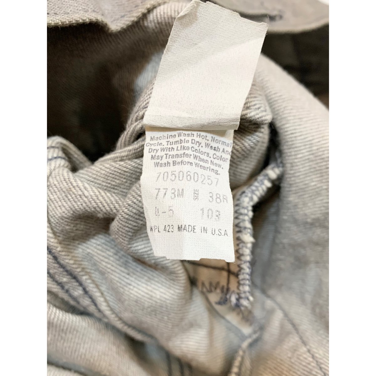 80s Levi's 70506 GRAY DENIM JACKET MADE IN USA 80s Levi's 70506 GRAY DENIM JACKET MADE IN USA